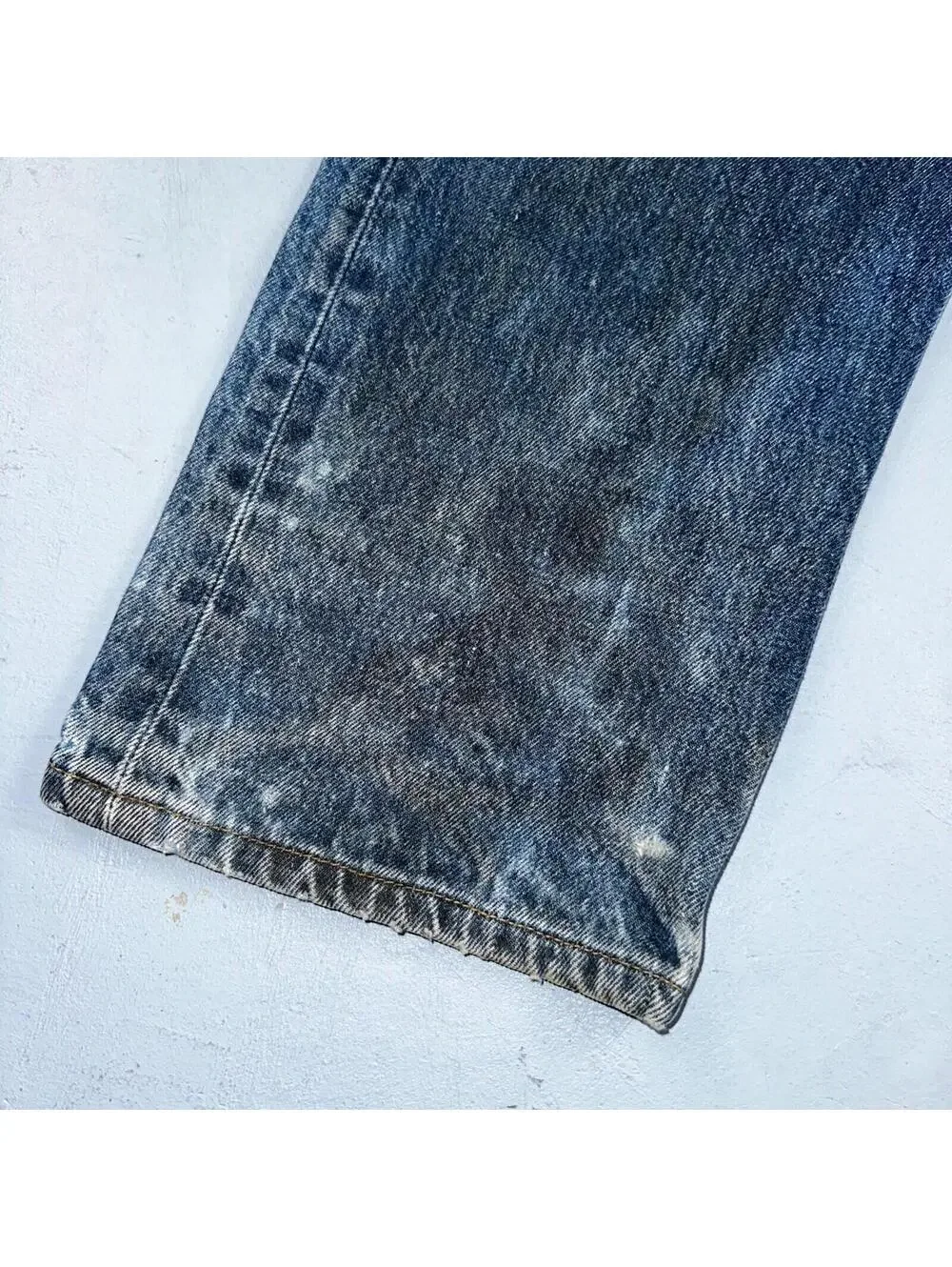 Levis 501 Vintage 90s Mexico Straight Leg Jeans 36x30 Y2K Med Wash Act 33x27